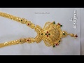 Latest Gold Long Sauth Necklaces With Weight 9 Designs Collection