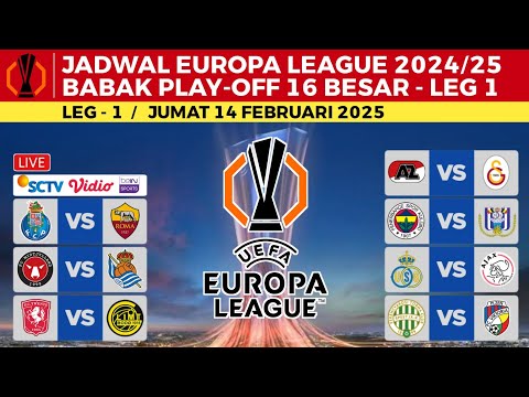 BRENJITU x asli188 - Jadwal Play-Off 16 Besar Liga Europa 2025 - Porto vs AS Roma , FC Twente vs Bodo/Glimt | UEL 2025