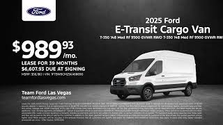 Ford E-Transit Cargo Van 02/13/2026 6931465