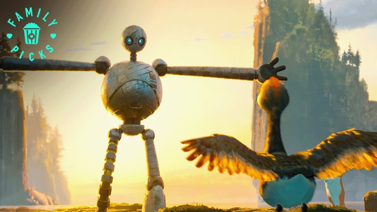 Roz Teaches Brightbill How to Fly | The Wild Robot - YouTube