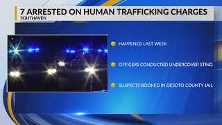 7 arrested after undercover operations target human trafficking in Southaven