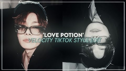 "Love potion" Velocity Tiktok Style Edit Preset - ALIGHT MOTION
