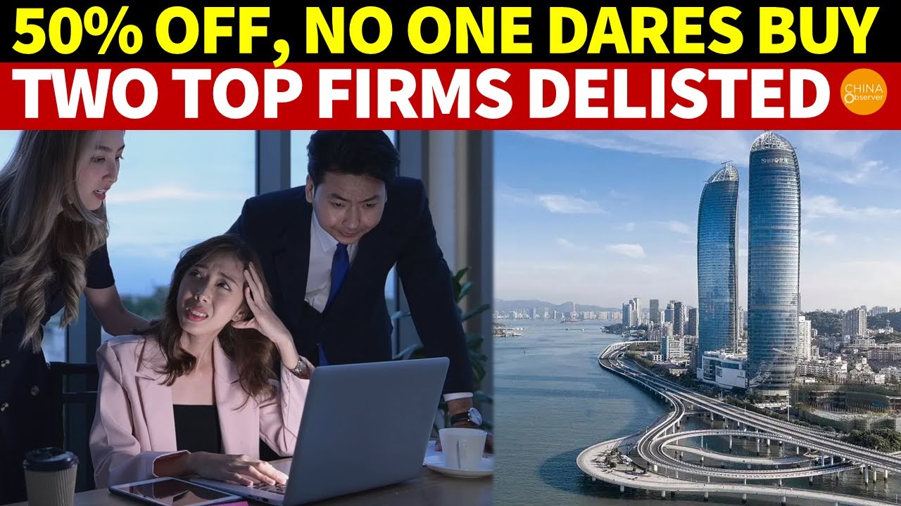 50 Off, Homes Unsold No One Dares Buy! Two Top Chinese Real Estate