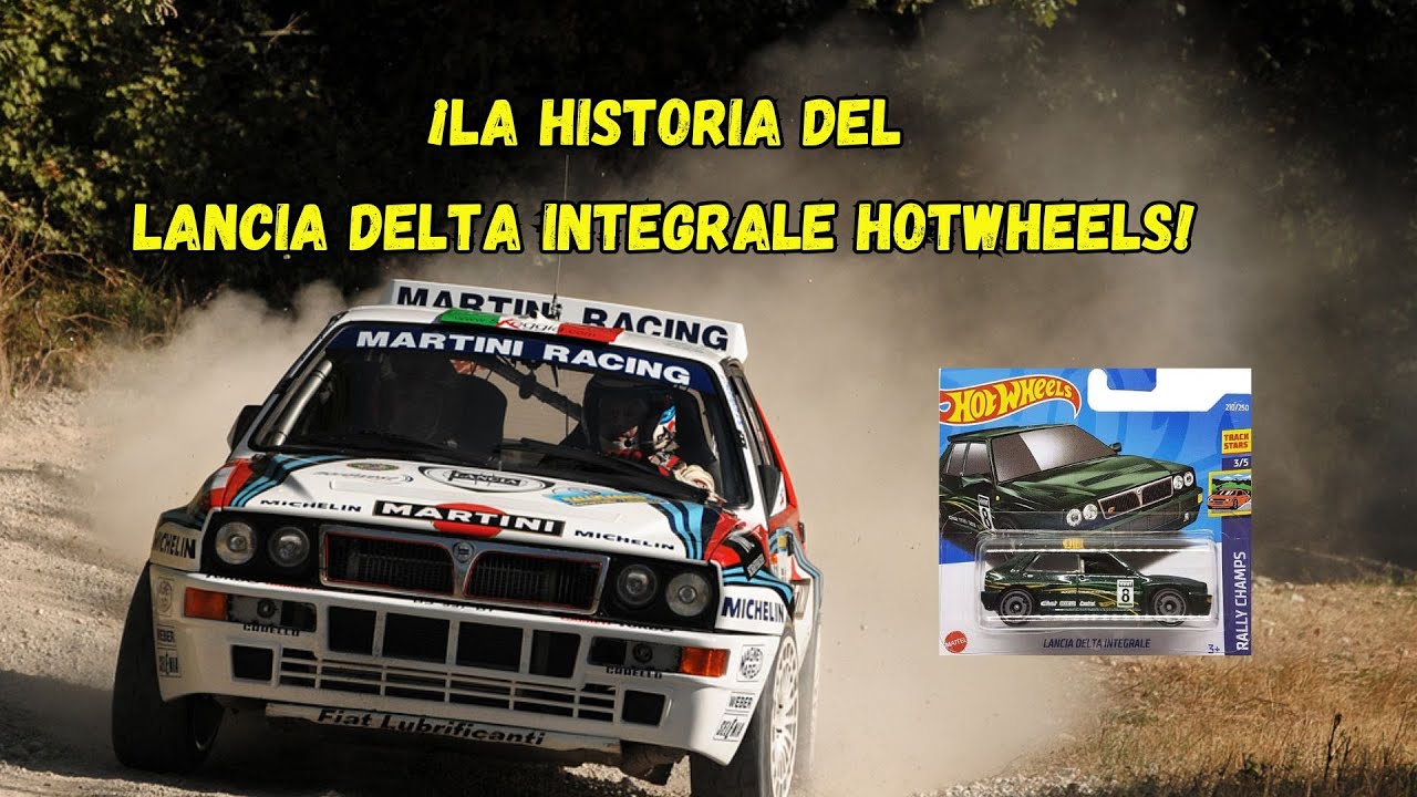 ¡El REY del Rally en 1:64!  La historia del Lancia Delta Integrale 