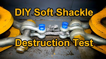 DIY 4x4 Soft Shackle Destruction Test