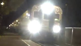 Trains at Radburn Station in Fair Lawn NJ