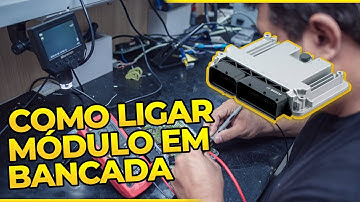 COMO LIGAR UM MÓDULO DE INJEÇÃO EM BANCADA