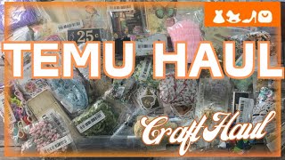 Temu Craft Haul | NO Tariffs!! 