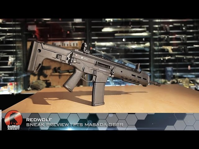 Sneak Preview: PTS Masada GBBR - RedWolf Airsoft RWTV - YouTube