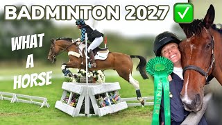 WE QUALIFIED | Badminton 27 is Happening... What a Horse he is!!