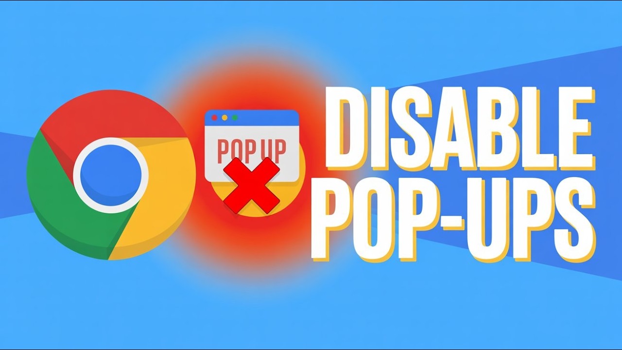 How To Disable Popup In Google Chrome | Easily Turn Off Popup Blocker ...