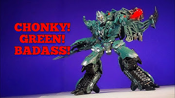 Chonky, Green, & BADASS! | #Transformers Revenge Of The Fallen Voyager Class Megatron Review!