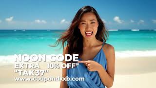 noon promo code "TAK37" for extra 10% off.