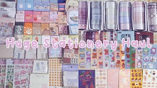 Huge Stationery Haul  aesthetic and korean-inspired shopee finds with shop links