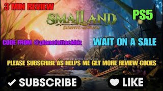 Jeu Smalland : Survive The Wilds Pour PS5 - Version Physique Neuve Sous Blister