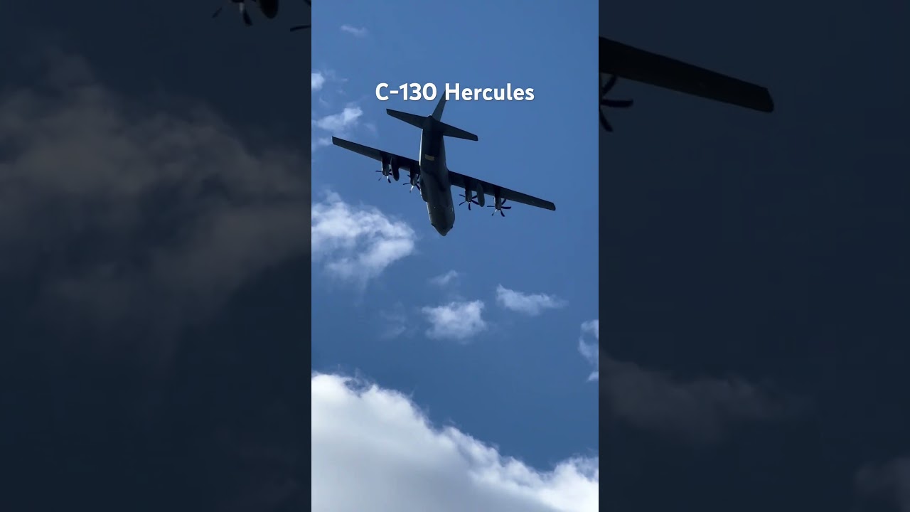 C-130 takeoff from ENRY  ( Rygge airport ) 