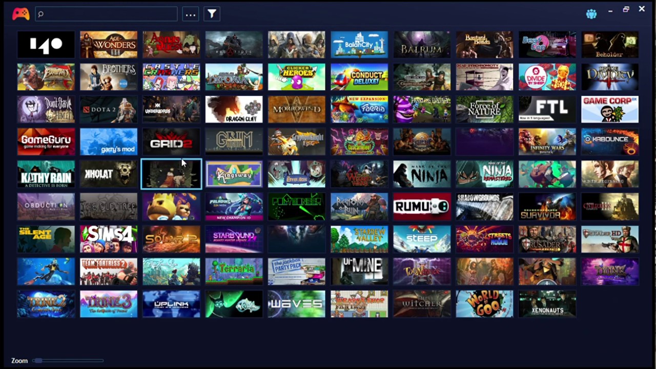 Playnite Organise and play your games across popular platforms like