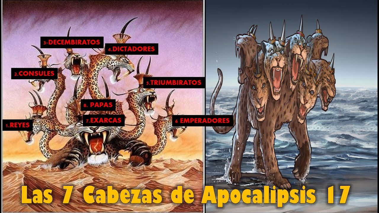 Las 7 Cabezas de Apocalipsis 17 - Alejandro Maya