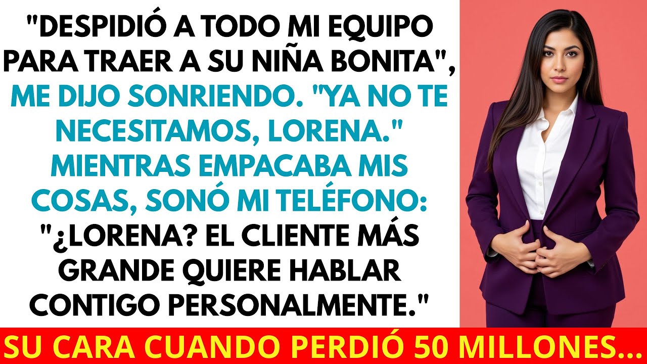 Mi Jefe Sacó a Mi Equipo Para Contratar a Su “Refuerzo de Lujo”… Pero No Sabían Que Yo...