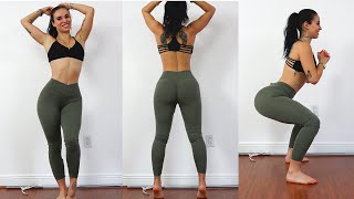 Curvy Booty and Slim Waist Workout at Home Day 3