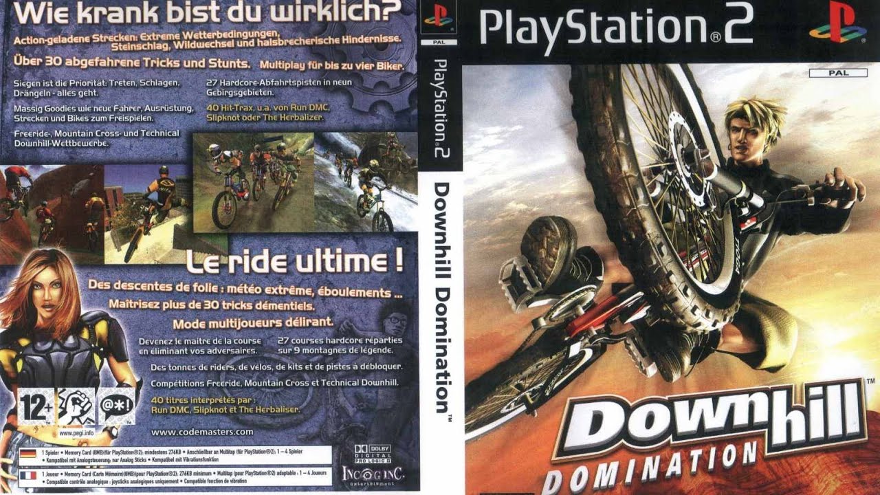 Downhill Domination - PS2 iso Rip