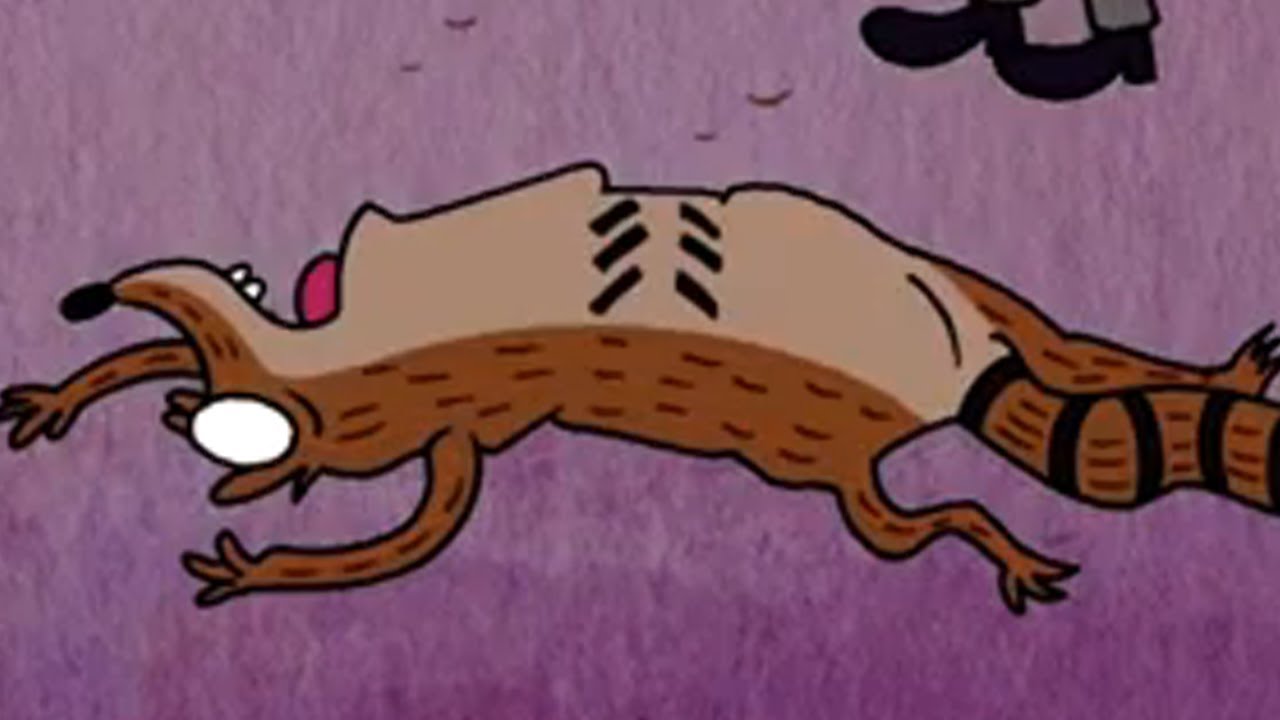 Regular Show, but Rigby is an Actual Raccoon - YouTube