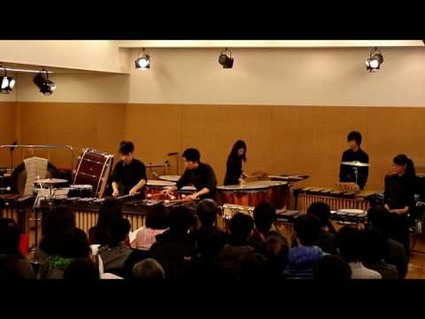 祝典とコラール【打楽器6重奏】 - YouTube