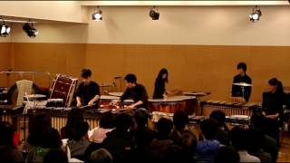 祝典とコラール【打楽器6重奏】 - YouTube