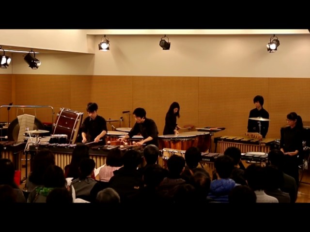 祝典とコラール【打楽器6重奏】 - YouTube