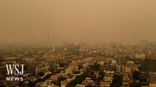 Canadian Wildfire Smoke Spreads Across Eastern U.S. | WSJ News