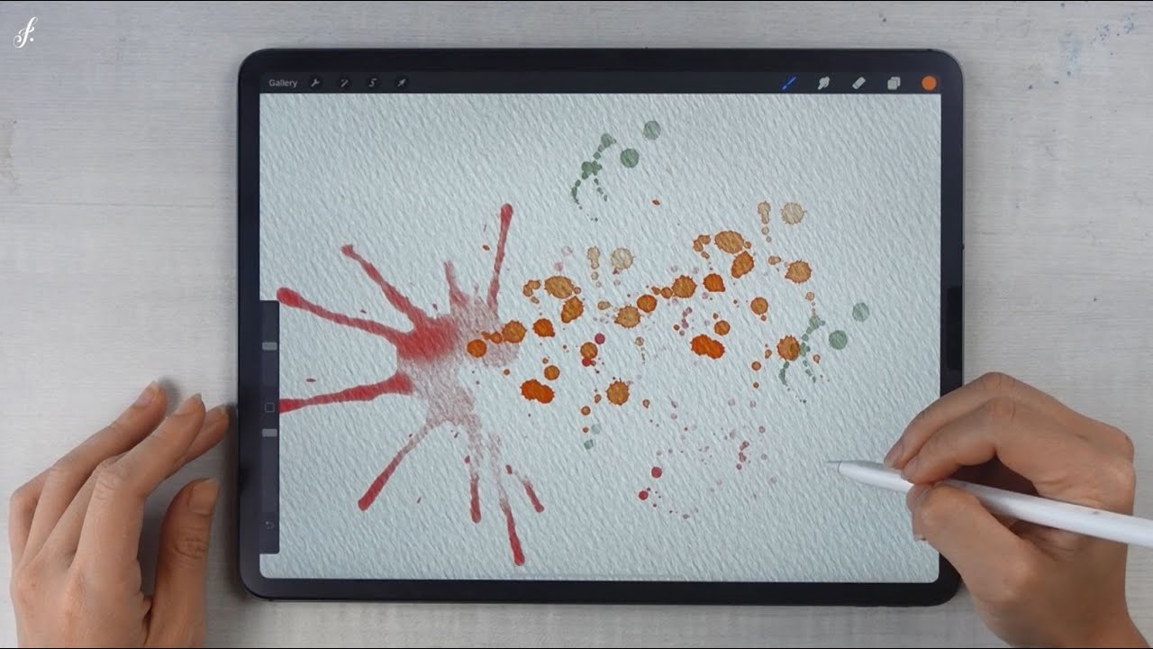 Stamp Brushes : Ultimate Watercolor Brush set by Freya.art - YouTube