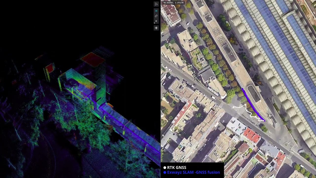 Exwayz sensor fusion demo
