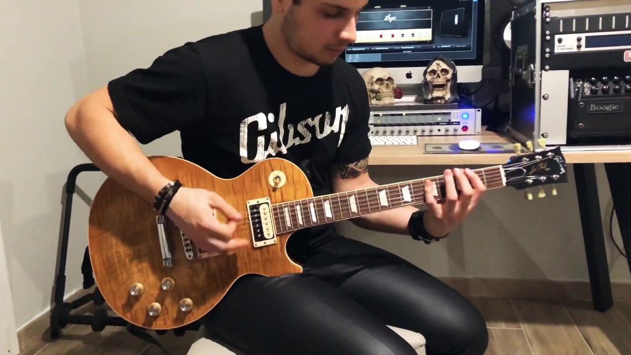 Gioca Con Me - SLASH Guitar Solo  - Vasco Rossi by Elia Ricciutelli