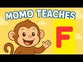 Momo Teaches F Alphabets For Kids TJJTV Momo Teaches F Alphabets For Kids TJJTV