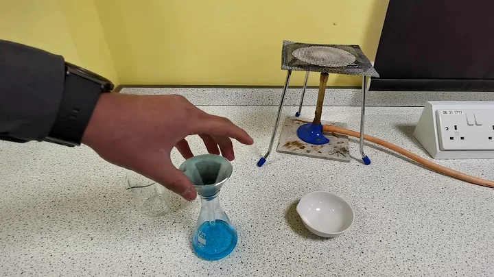 Full Method Preparing Pure Dry Copper Sulphate from Copper Oxide and Sulphuric Acid GCSE Science