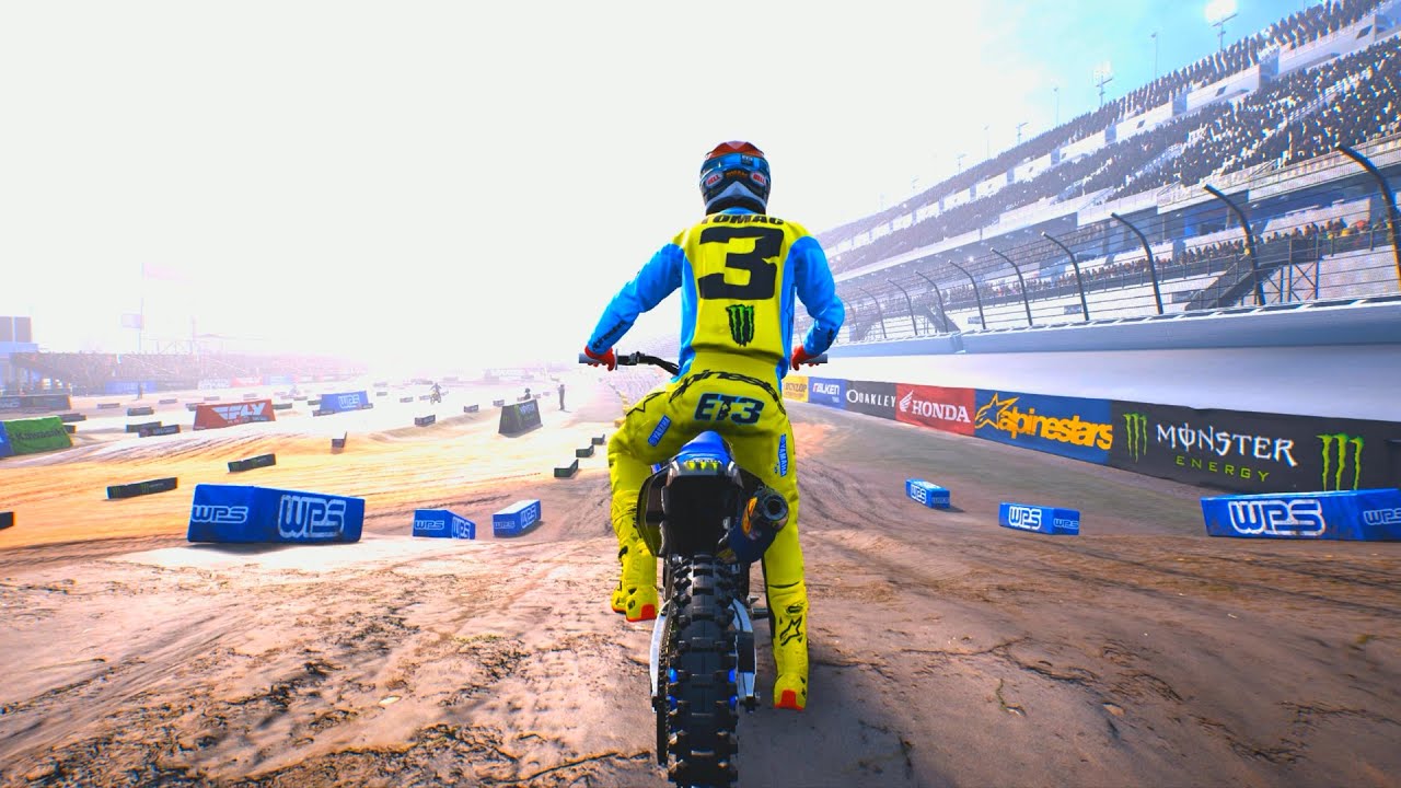 Supercross 6 - New Yamaha YZ450F 2024 - Eli Tomac Gameplay
