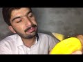 ASMR FOOD RELAXING MIND TRYING trying yummy White chunsa Mango 🥭 satisfying