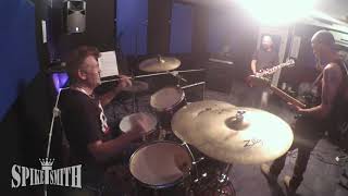 Spike T Smith with Cockney Rejects. Bad Man (Rehearsal Drum Cam)