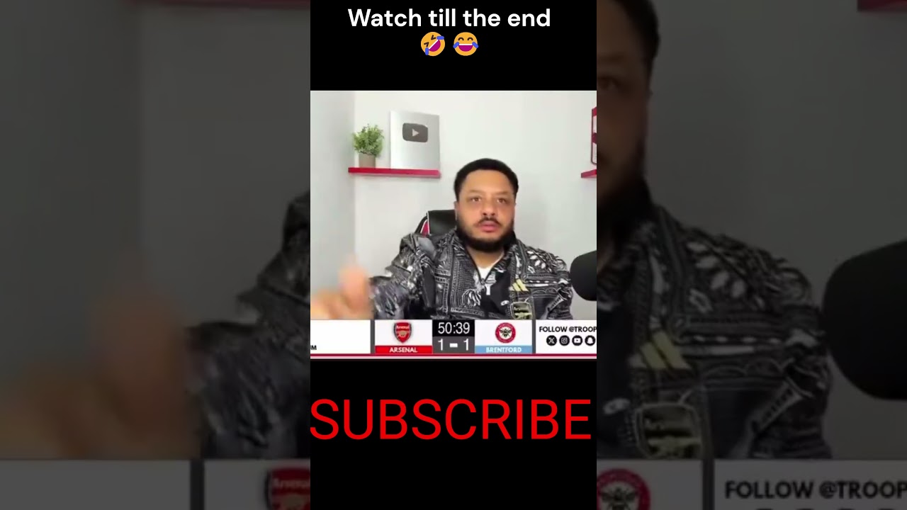 Troopz Irritated by Wife Over Ramsdale's Error😭😂