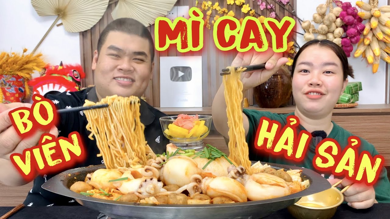 Toát Mồ Hôi Hột Với Nồi Mì Cay Hải Sản Full Topping Cay Hít Hà Ngon Quéo Lưỡi  | Tập 813