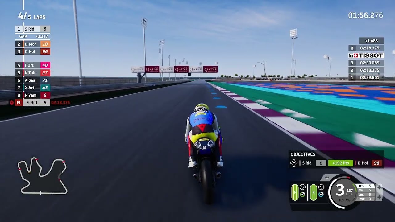 Moto 3 Race Lusail Qatar Moto GP 23