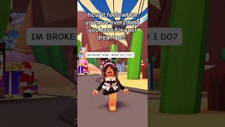 Getting your dream pet in Adopt Me😭💀 #adoptmepets #adoptmeupdate #adoptmegiveaway #adoptmeroblox
