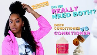 Deep Conditioner vs Conditioner Do You Need Both | Natural Hair | Melissa Denise