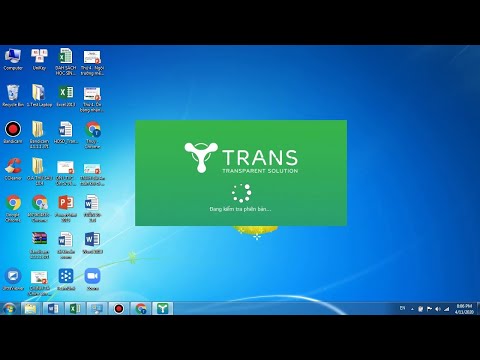 Hướng dẫn Tải và sử dụng phần mềm TRANS trên máy tính