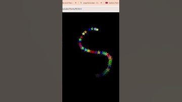 🌈 Rainbow Text Trail Animation with Mouse | JavaScript + CSS Magic