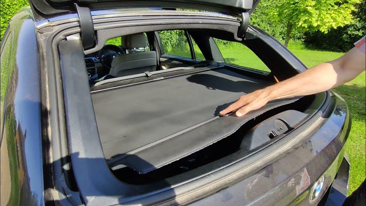 How to easily fix a BMW automatic parcel shelf! YouTube