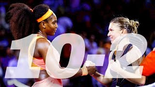 Entertaining 12 Matches Between Serena Williams & Simona Halep | SERENA WILLIAMS FANS