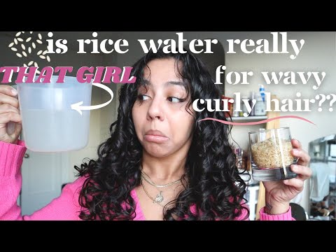 Curly Rice How To Use Rice Water For Curly Hair