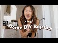 ○VLOG○ Home DIY repairs, new dream refrigerator & hair thinning