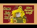 From a flat Dollar Tree Scarecrow Plaque to our 3D Scarecrow Sitting Pretty! Easy and Fun to make!!
